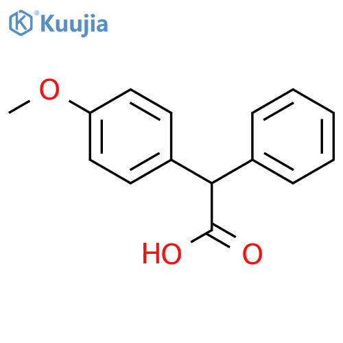 2-(4-Methoxyphenyl)-2-phenylacetic acid structure