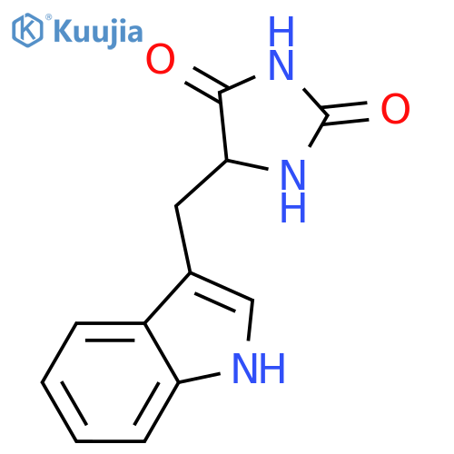 5-(1H-Indol-3-ylmethyl)imidazolidine-2,4-dione structure