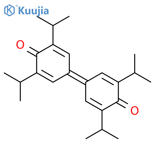 3,3',5,5'-Tetraisopropyldiphenoquinone structure