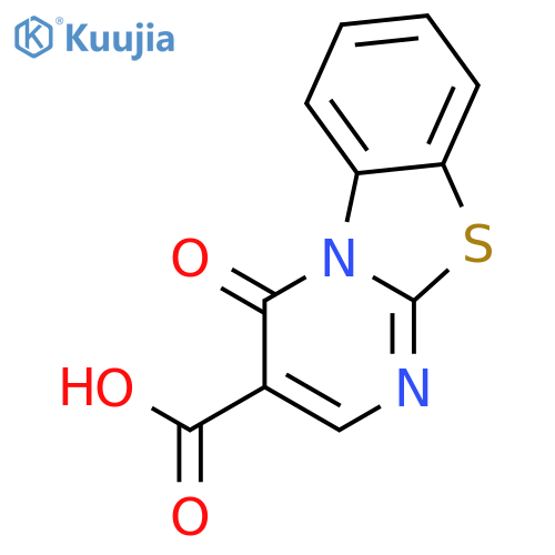 4-Oxo-4H-9-thia-1,4a-diaza-fluorene-3-carboxylic acid structure