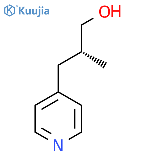 (2R)-2-Methyl-3-pyridin-4-ylpropan-1-ol structure