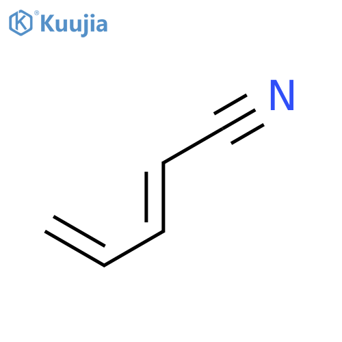 cis-1-cyano-1,3-butadiene structure
