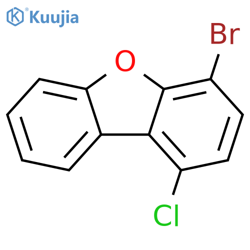 4-Bromo-1-chloro-Dibenzofuran structure