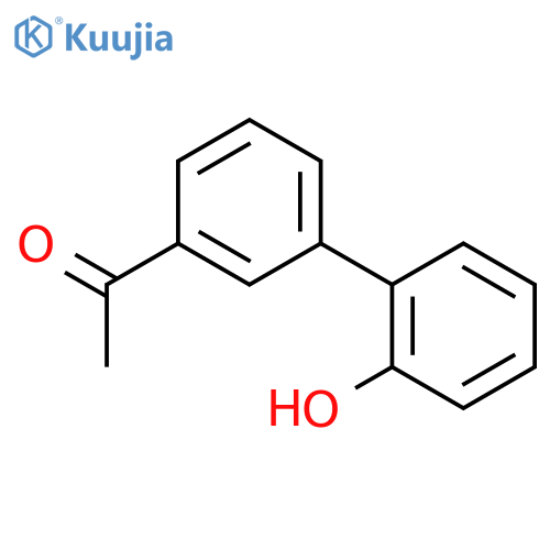1-[3-(2-hydroxyphenyl)phenyl]ethanone structure