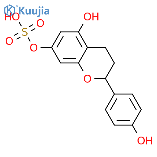 4',5,7-Trihydroxyflavan; (S)-form, 7-Sulfate structure