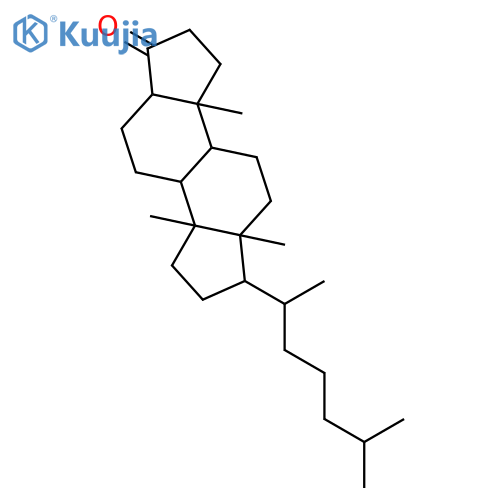 (3ar,3bs,5ar,6r,8as,8br,10as)-3a,5a,8a-trimethyl-6-[(2r)-6-methylheptan-2-yl]-2,3,3b,4,5,6,7,8,8b,9,10,10a-dodecahydroindeno[5,4-e]inden-1-one structure