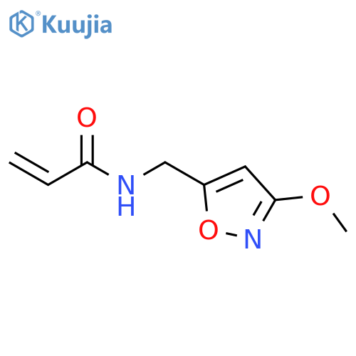 N-[(3-Methoxy-5-isoxazolyl)methyl]-2-propenamide structure