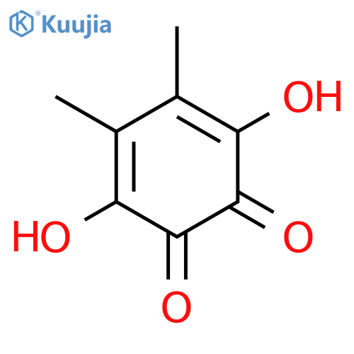 2,3-Dihydroxy-5,6-dimethyl-1,4-benzochinon structure