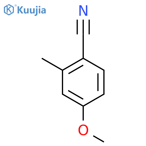4-Methoxy-2-methylbenzonitrile structure