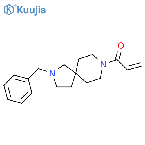 1-[2-(Phenylmethyl)-2,8-diazaspiro[4.5]dec-8-yl]-2-propen-1-one structure