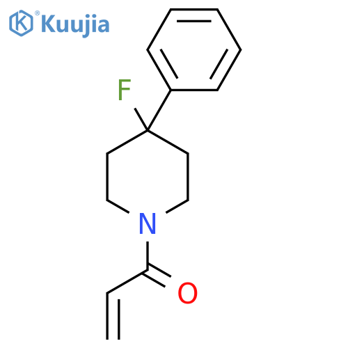 1-(4-Fluoro-4-phenylpiperidin-1-yl)prop-2-en-1-one structure