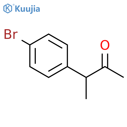 2-Butanone, 3-(4-bromophenyl)- structure