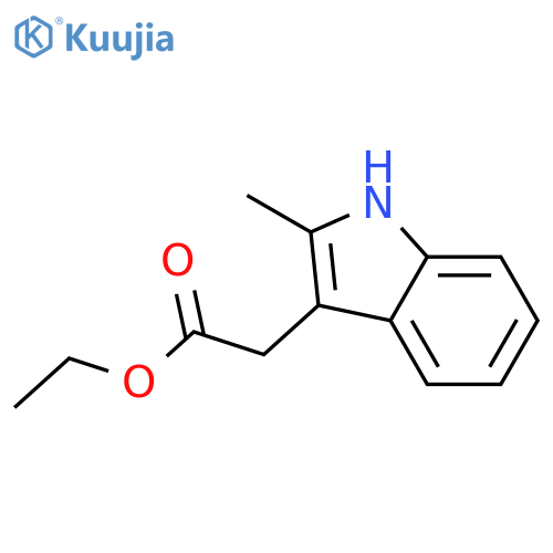 Ethyl 2-Methyl-3-indoleacetate structure