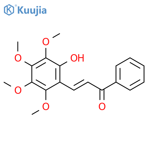 3-(2-Hydroxy-3,4,5,6-tetramethoxyphenyl)-1-phenylprop-2-en-1-one structure