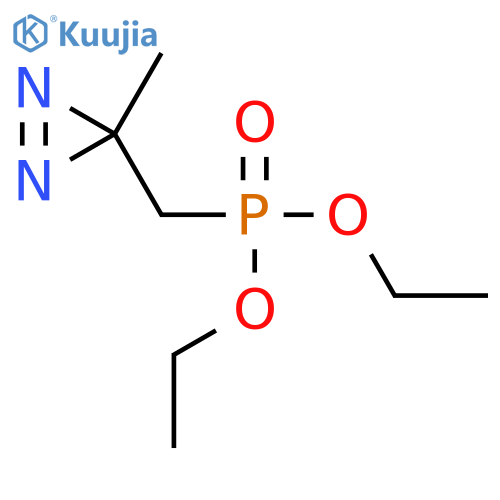 diethyl (3-methyl-3H-diazirin-3-yl)methylphosphonate structure