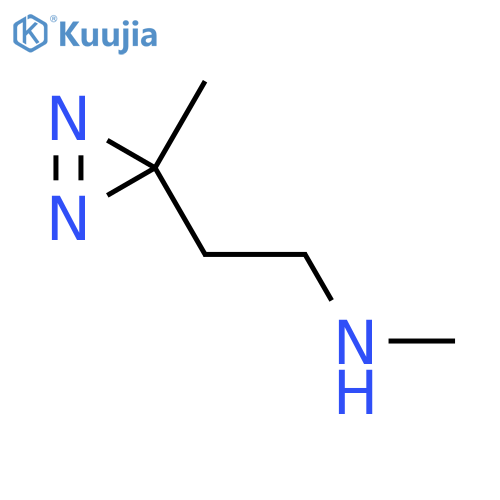 methyl2-(3-methyl-3H-diazirin-3-yl)ethylamine structure