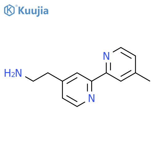 [2,2'-Bipyridine]-4-ethanamine, 4'-methyl- structure