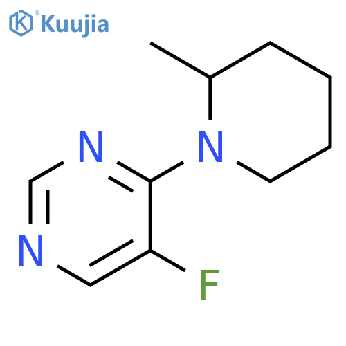 5-fluoro-4-(2-methylpiperidin-1-yl)pyrimidine structure