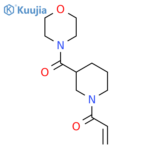 1-[3-(Morpholine-4-carbonyl)piperidin-1-yl]prop-2-en-1-one structure