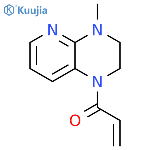 1-(3,4-Dihydro-4-methylpyrido[2,3-b]pyrazin-1(2H)-yl)-2-propen-1-one structure