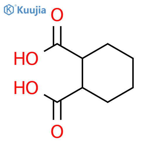 (1S,2S)-1,2-Cyclohexanedicarboxylic Acid structure