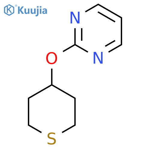 2-(Thian-4-yloxy)pyrimidine structure