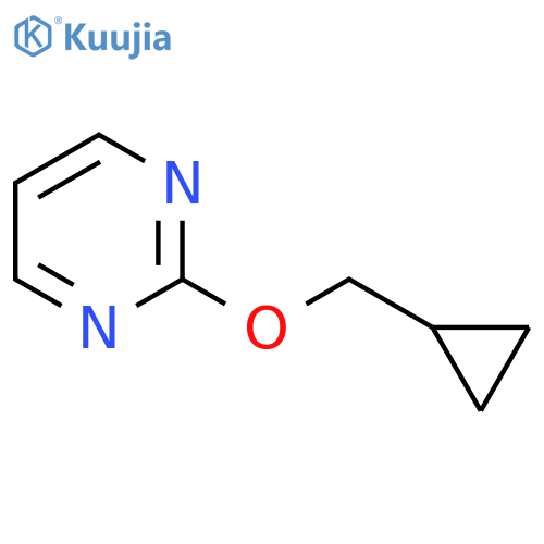 2-(Cyclopropylmethoxy)pyrimidine structure