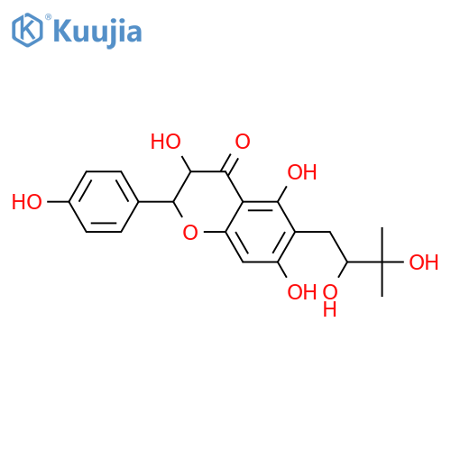 3,4',5,7-Tetrahydroxy-6-prenylflavanone; (2R,3R)-form, 2'',3''-Dihydro, 2''ξ,3''-dihydroxy structure