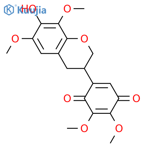 Abruquinone A; (R)-form, 8-Methoxy, 7-O-de-Me structure