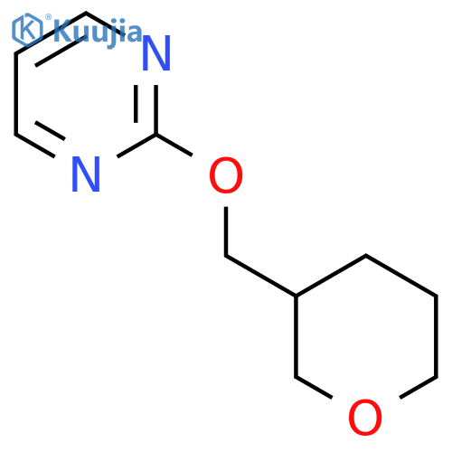 2-[(Oxan-3-yl)methoxy]pyrimidine structure