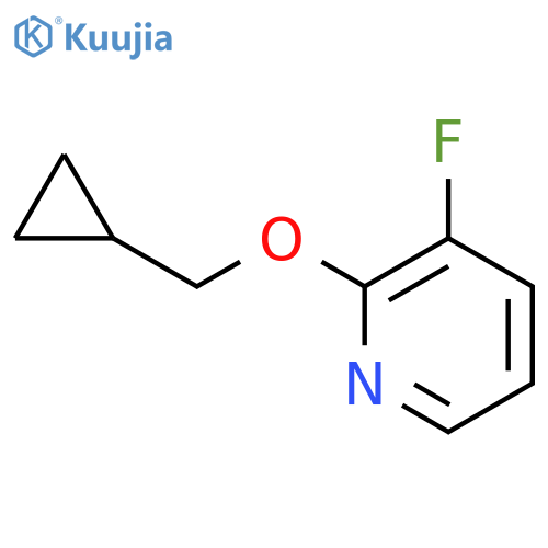 2-(cyclopropylmethoxy)-3-fluoropyridine structure