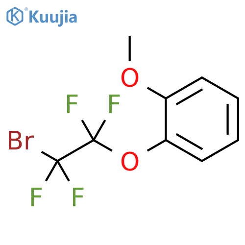 2-(2-Bromo-1,1,2,2-tetrafluoroethoxy)anisole structure
