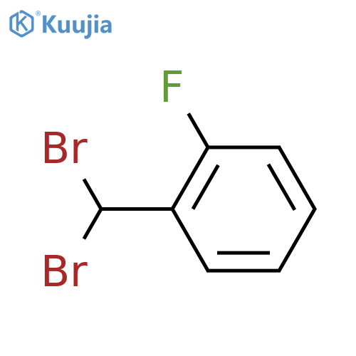 1-(dibromomethyl)-2-fluorobenzene structure