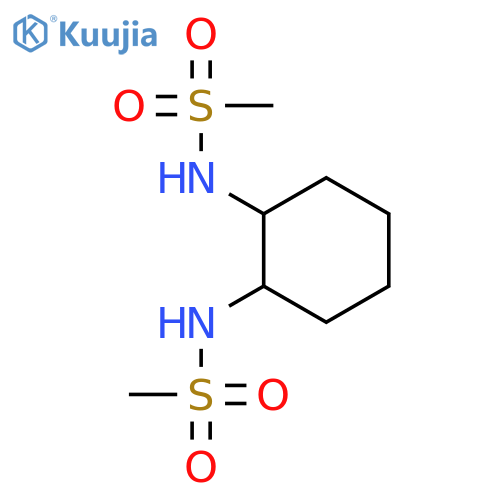 N-(1S,2S)-2-methanesulfonamidocyclohexylmethanesulfonamide structure
