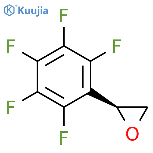 (2S)-2-(pentafluorophenyl)oxirane structure