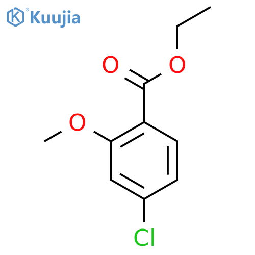 Ethyl 4-chloro-2-methoxybenzoate structure