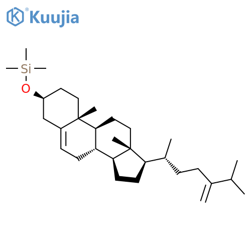 Trimethyl[ergosta-5,24(28)-dien-3β-yloxy]silane structure