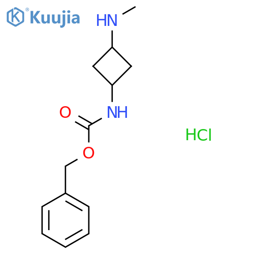 Rel-benzyl ((1r,3r)-3-(methylamino)cyclobutyl)carbamate hydrochloride structure