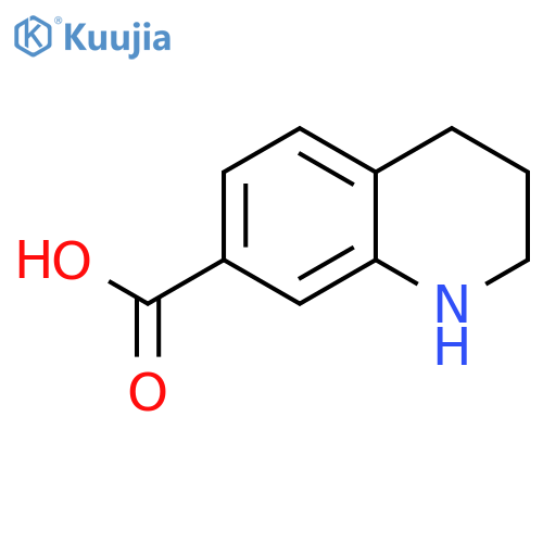 1,2,3,4-Tetrahydroquinoline-7-carboxylic acid structure