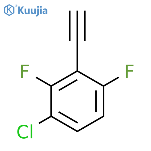 1-chloro-3-ethynyl-2,4-difluorobenzene structure