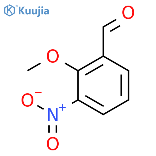 2-methoxy-3-nitrobenzaldehyde structure