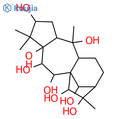 3,5,6,7,10,14,15,16-Grayanotoxaneoctol; (1α,3α,5β,6β,7α,10α,14β,15α,16α)-form structure