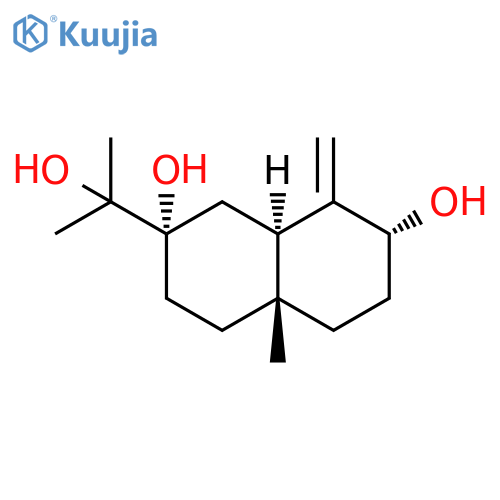 2,7-Naphthalenediol, decahydro-7-(1-hydroxy-1-methylethyl)-4a-methyl-1-methylene-, (2R,4aR,7S,8aR)- structure