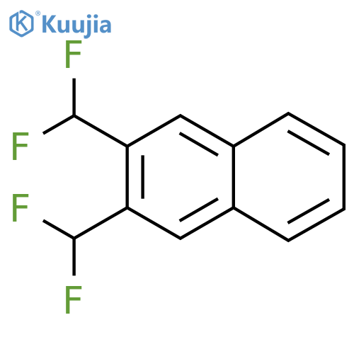 2,3-Bis(difluoromethyl)naphthalene structure