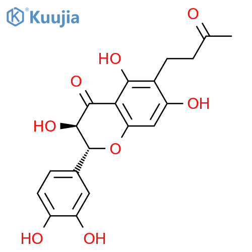 6-(3''-Oxobutyl)taxifolin structure