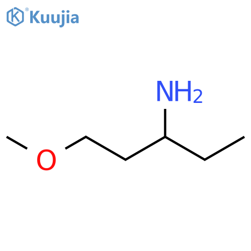 1-methoxypentan-3-amine structure