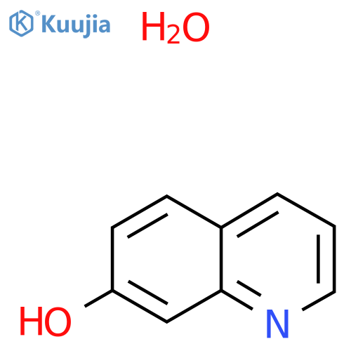 quinolin-7-ol hydrate structure