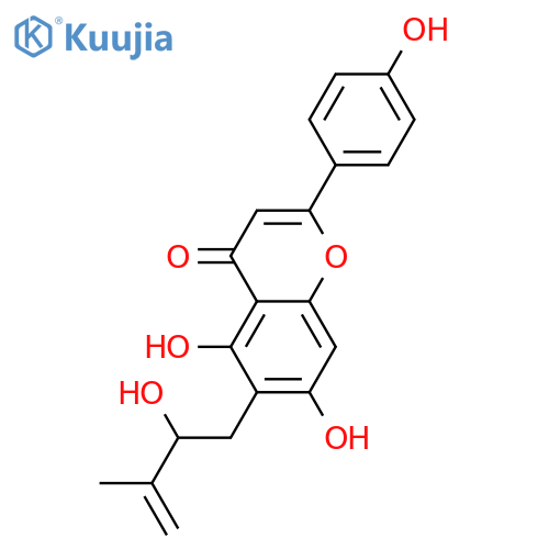 4',5,7-Trihydroxy-6-prenylflavone; Δ3''-Isomer, 2''ξ-hydroxy structure