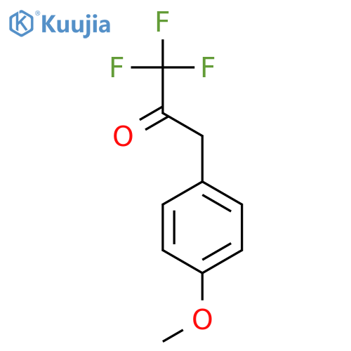 3-(4-Methoxyphenyl)-1,1,1-trifluoro-2-propanone structure