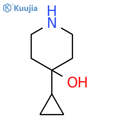 4-cyclopropylpiperidin-4-ol structure